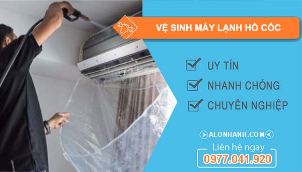 thợ vệ sinh máy lạnh hồ cốc