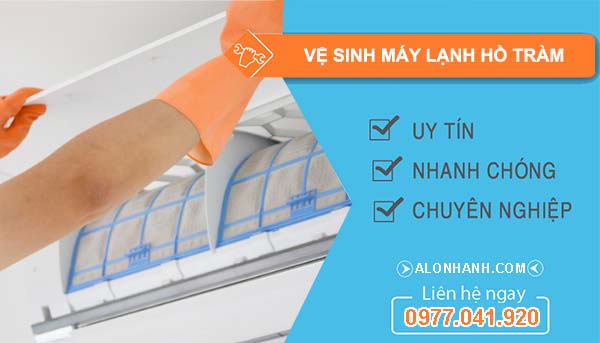 thợ vệ sinh máy lạnh hồ tràm
