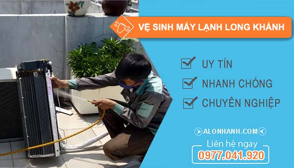 thợ vệ sinh máy lạnh long khánh