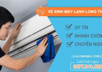 thợ vệ sinh máy lạnh long thành