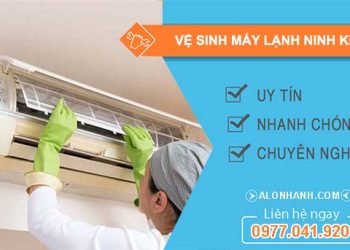 thợ vệ sinh máy lạnh ninh kiều