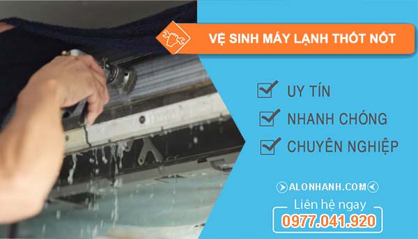 thợ vệ sinh máy lạnh thốt nốt