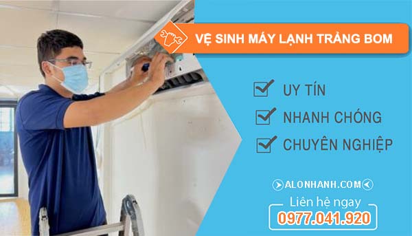thợ vệ sinh máy lạnh trảng bom
