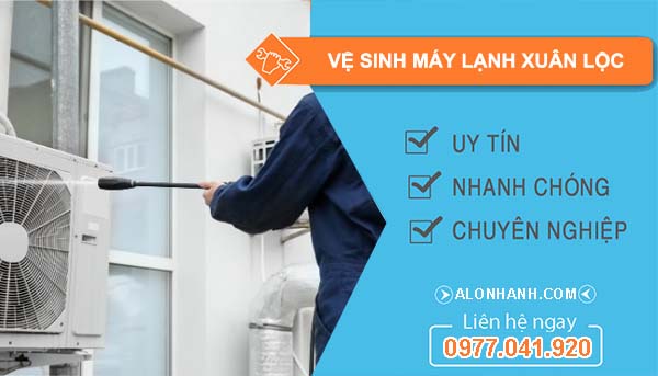 thợ vệ sinh máy lạnh xuân lộc