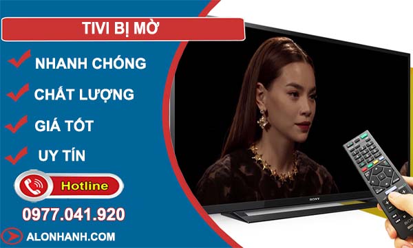 tivi bị mờ
