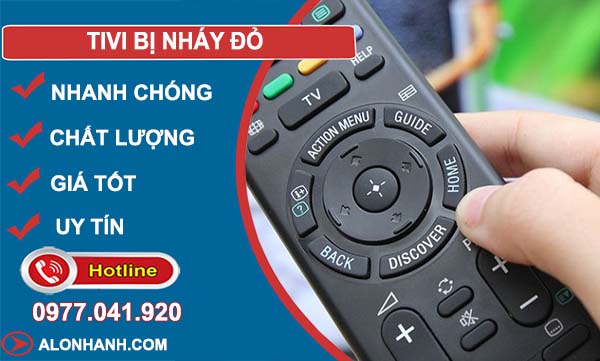 tivi bị nháy đỏ