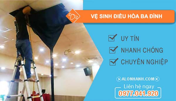 vệ sinh điều hòa ba đình