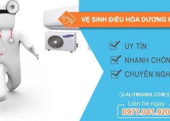 vệ sinh điều hòa dương kinh