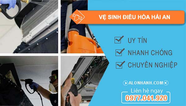 vệ sinh điều hòa hải an