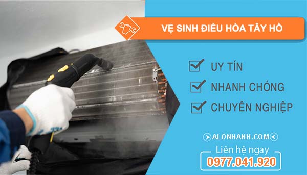 vệ sinh điều hòa tây hồ