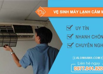 vệ sinh máy lạnh cẩm mỹ