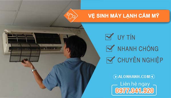 vệ sinh máy lạnh cẩm mỹ