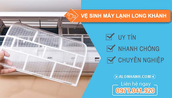 vệ sinh máy lạnh long khánh
