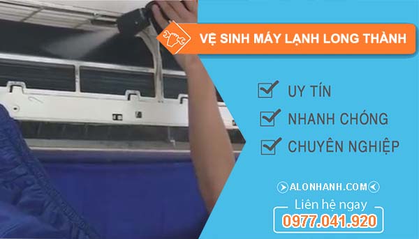 vệ sinh máy lạnh long thành