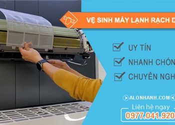 vệ sinh máy lạnh rạch dừa