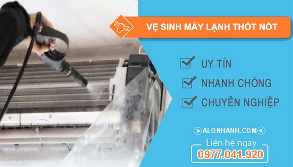 vệ sinh máy lạnh thốt nốt