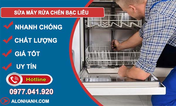 dịch vụ sửa máy rửa chén bạc liêu