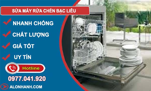 sửa máy rửa chén bạc liêu