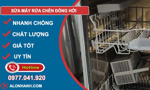 sửa máy rửa chén đồng hới