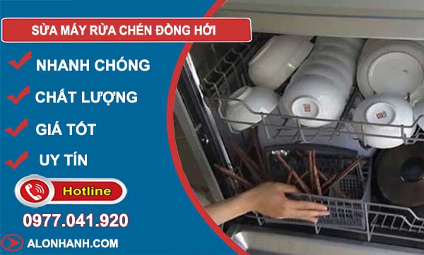 thợ sửa máy rửa chén đồng hới