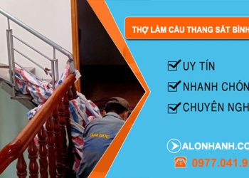 dịch vụ Thợ Làm Cầu Thang Sắt Bình Tân