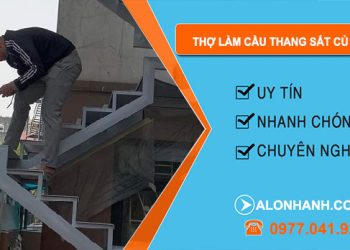 dịch vụ Thợ Làm Cầu Thang Sắt Củ Chi