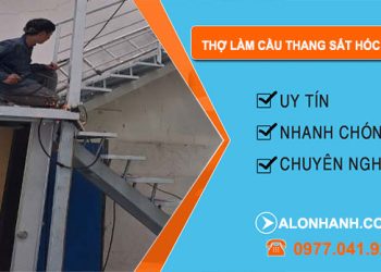 dịch vụ Thợ Làm Cầu Thang Sắt Hóc Môn