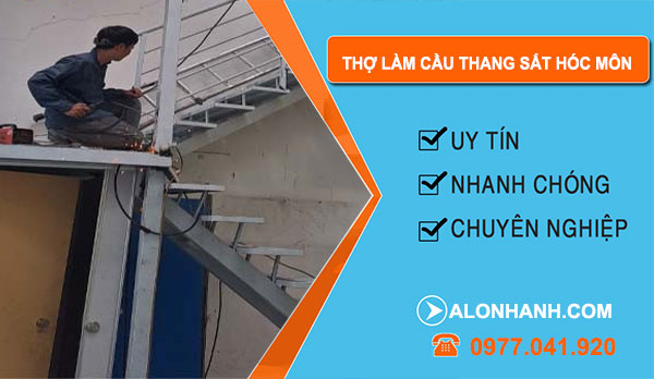 dịch vụ Thợ Làm Cầu Thang Sắt Hóc Môn