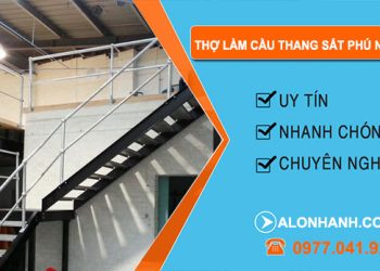 dịch vụ Thợ Làm Cầu Thang Sắt Phú Nhuận