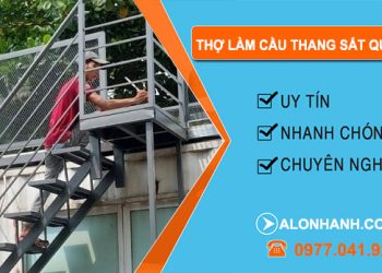 dịch vụ Thợ Làm Cầu Thang Sắt Quận 1