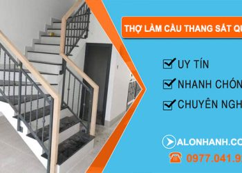 dịch vụ Thợ Làm Cầu Thang Sắt Quận 4