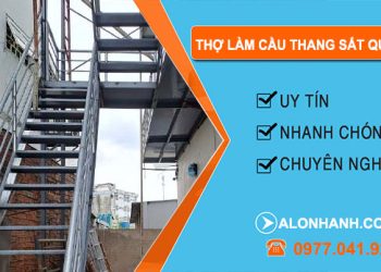 dịch vụ Thợ Làm Cầu Thang Sắt Quận 6