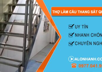 dịch vụ Thợ Làm Cầu Thang Sắt Quận 7
