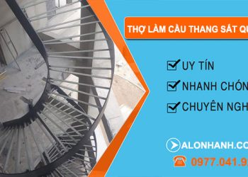 dịch vụ Thợ Làm Cầu Thang Sắt Quận 8