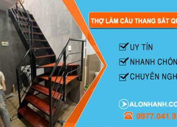 dịch vụ Thợ Làm Cầu Thang Sắt Quận 9