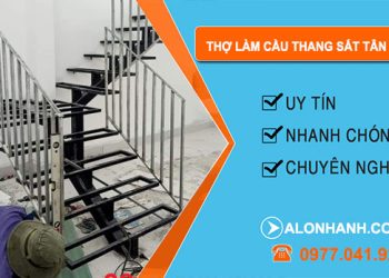 dịch vụ Thợ Làm Cầu Thang Sắt Tân Bình