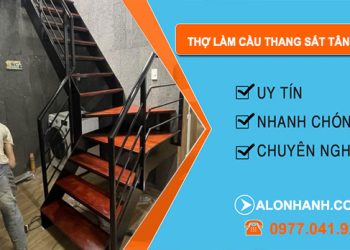 dịch vụ Thợ Làm Cầu Thang Sắt Tân Phú