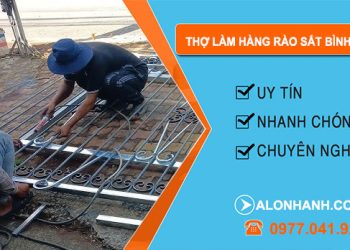 dịch vụ Thợ Làm Hàng Rào Sắt Bình Tân