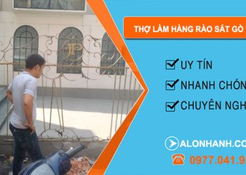 dịch vụ Thợ Làm Hàng Rào Sắt Gò Vấp
