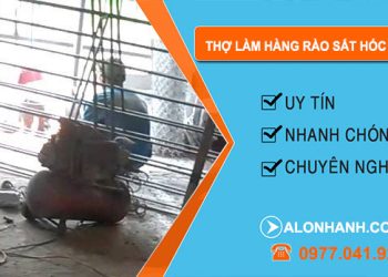 dịch vụ Thợ Làm Hàng Rào Sắt Hóc Môn