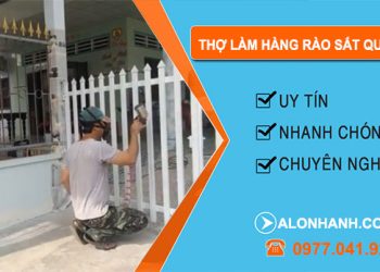 dịch vụ Thợ Làm Hàng Rào Sắt Quận 1