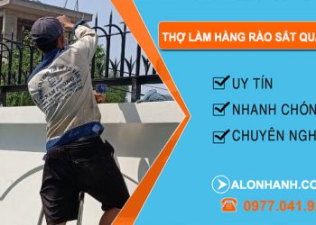 dịch vụ Thợ Làm Hàng Rào Sắt Quận 10