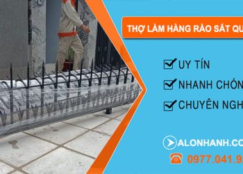 dịch vụ Thợ Làm Hàng Rào Sắt Quận 3