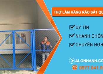 dịch vụ Thợ Làm Hàng Rào Sắt Quận 7