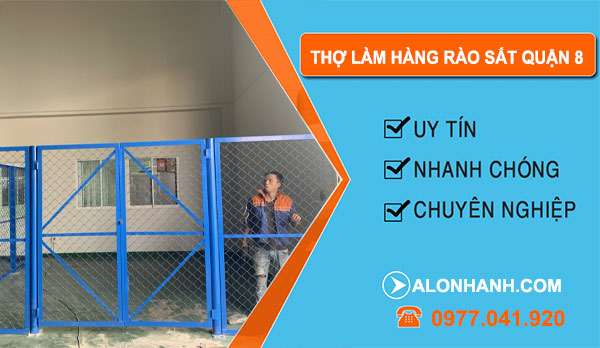 dịch vụ Thợ Làm Hàng Rào Sắt Quận 7