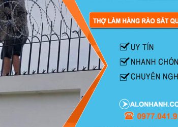 dịch vụ Thợ Làm Hàng Rào Sắt Quận 9