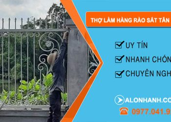 dịch vụ Thợ Làm Hàng Rào Sắt Tân Bình