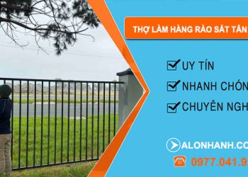 dịch vụ Thợ Làm Hàng Rào Sắt Tân Phú
