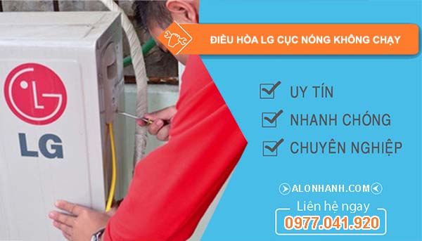 điều hòa lg cục nóng không chạy