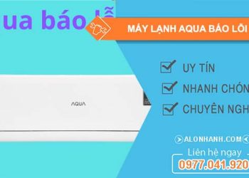 máy lạnh aqua báo lỗi f8